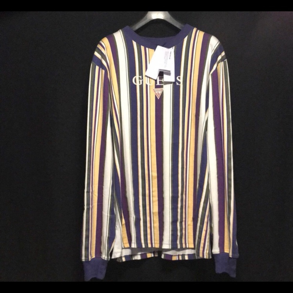 guess originals striped longsleeve